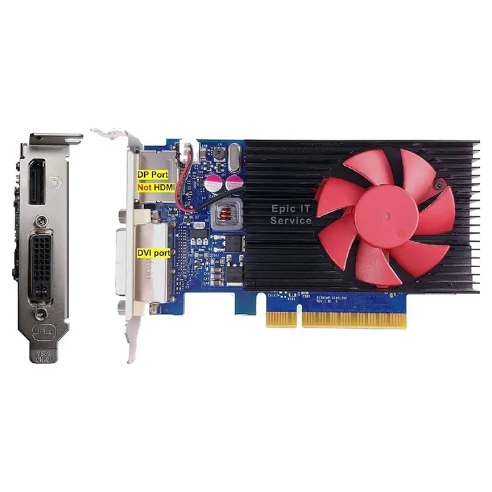 Κάρτα Γραφικών NVidia GT730 2GB GeForce DP-DVI VGA DDR3 #RFB | axd.gr