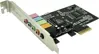 Κάρτα Ήχου PCI-e APPROX 5.1 & Low Bracket για SFF PC | axd.gr