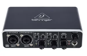 Κάρτα ήχου Behringer U-Phoria UMC202HD USB External