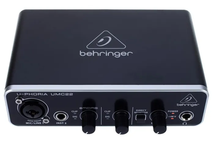 Κάρτα ήχου Behringer U-Phoria UMC22 USB External | axd.gr