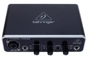 Κάρτα ήχου Behringer U-Phoria UMC22 USB External