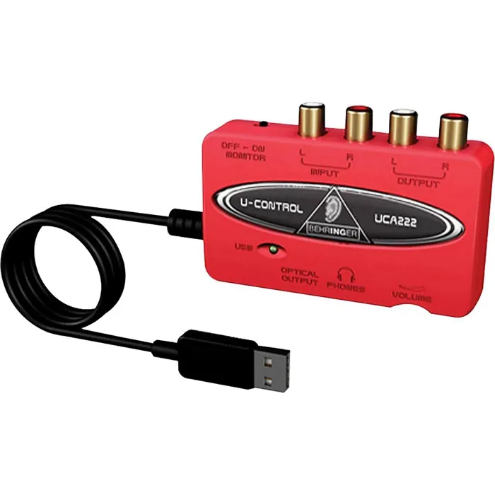 Κάρτα ήχου Behringer U-Control UCA222 2in/2out USB | axd.gr