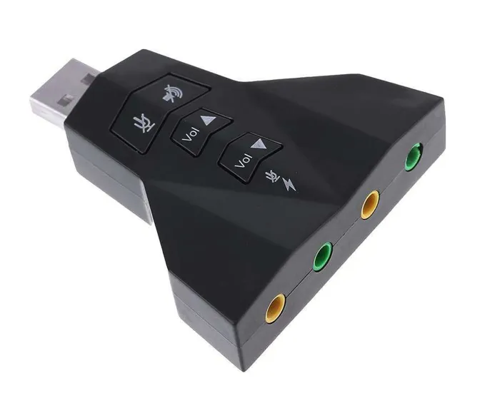 Κάρτα ήχου Εξωτερική USB to Sound 7.1CH 2xMic-Audio Out PT | axd.gr