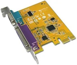 Κάρτα PCIe Express Card Serial RS232+Parallel Combo Dell Optiplex #RFB