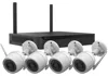 Καταγραφικό HikVision EZVIZ NVR X5S + 4x H3C 2Κ 4Mp Κάμερες OutDoor IR-30m | axd.gr