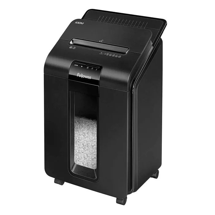 Καταστροφέας Εγγράφων Fellowes AutoMAX 100M 10φ 23lt micro-Cut P-4 με feeder 2YW | axd.gr