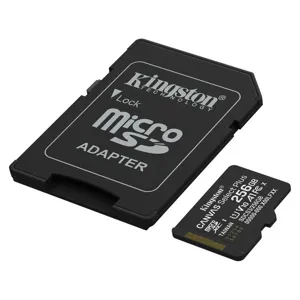 Kingston MicroSDHC 256Gb SDCS3/256GB 150Mb/s Cl10++Adapter