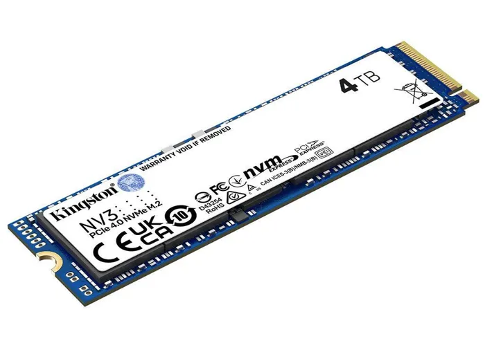 Kingston 4TB SSD M.2 NVMe PCIe SNVxS/4000G 5YW | axd.gr