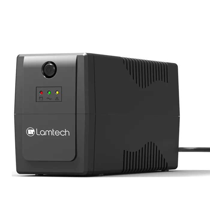 Lamtech UPS 650VA/390W AVR x2 Schuko 1YW | axd.gr