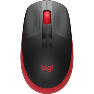 Logitech Mouse M190 Wireless Full-Size Red 2YW Ασύρματο