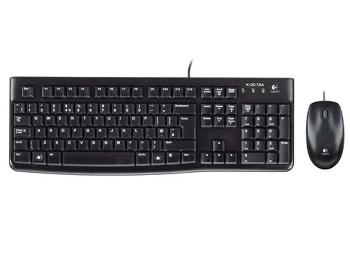 Logitech ΣΕΤ Ενσύρματο Keyboard-Mouse MK120 Wired 920-002541 | axd.gr