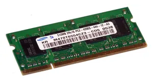 Μνήμη Samsung 512MB DDR2 SODIMM PC2-4200S M470T6554CZ3-CD5 #RFB