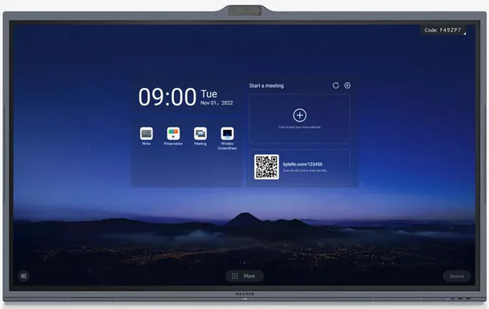 MaxHub 65" V6530 Interactive VideoConference 4K IR Touch WiFi 3YW | axd.gr