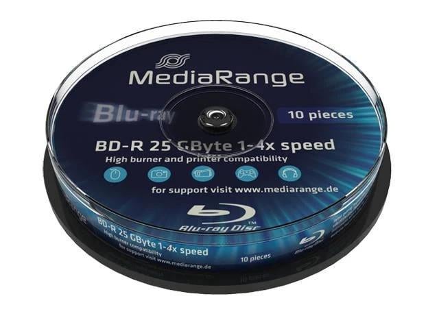 MediaRange Blu-Ray 25Gb BL-R 4x Printable FullSurface Cake