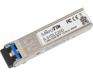 MIKROTIK S-31DLC20D SFP SM Module 1xGigabit Transceiver 2YW