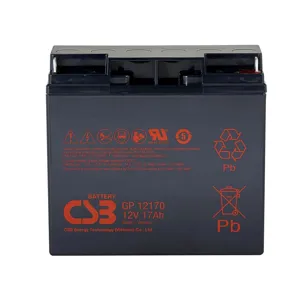 Μπαταρία 12V-17Ah για UPS CSB Battery GP12170 181x76x167mm B1/B3-L