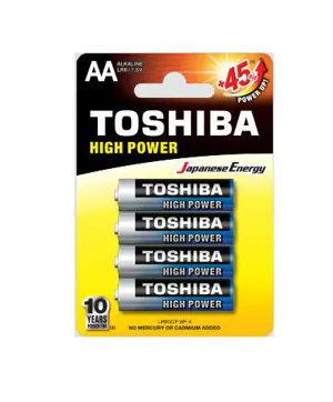 Μπαταρία AA Toshiba 1.5V LR06 4x ALKALINE