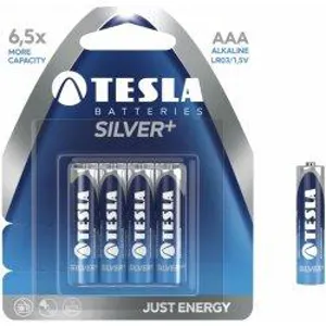 Μπαταρία AAA Tesla Silver 1.5V LR03 4x Αλκαλικές