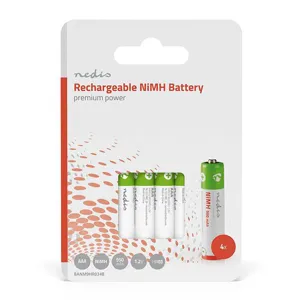 Μπαταρία Επαναφ. AAA 950mAh 4x NEDIS NiMH