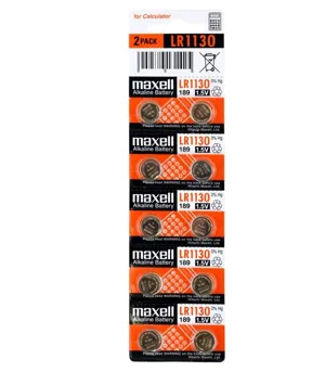 Μπαταρία LR1130 Button  1.5V κουμπί MAXELL Αλκαλική