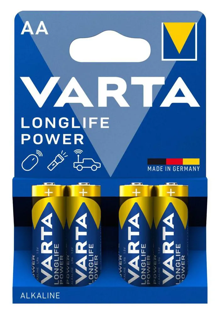Μπαταρία AA Varta 1,5V LR06 4x Αλκαλικές | axd.gr