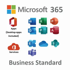 MS Office 365 Standard Year PCx5+email+1Tb Ετήσια Συνδρομή