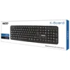 NOD Ενσύρματο K-Board Wired Keyboard Πληκτρολόγιο USB - PS/2 2YW | axd.gr