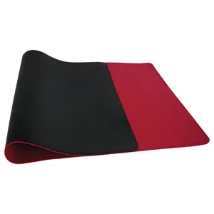 NOD MousePad STATUS XL Δερμάτινο 80x34.5x0.18cm Μαύρο-Κόκκινο