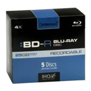 INTENSO Blu-Ray 25GB BD-R 4x Οπτικός Δίσκος