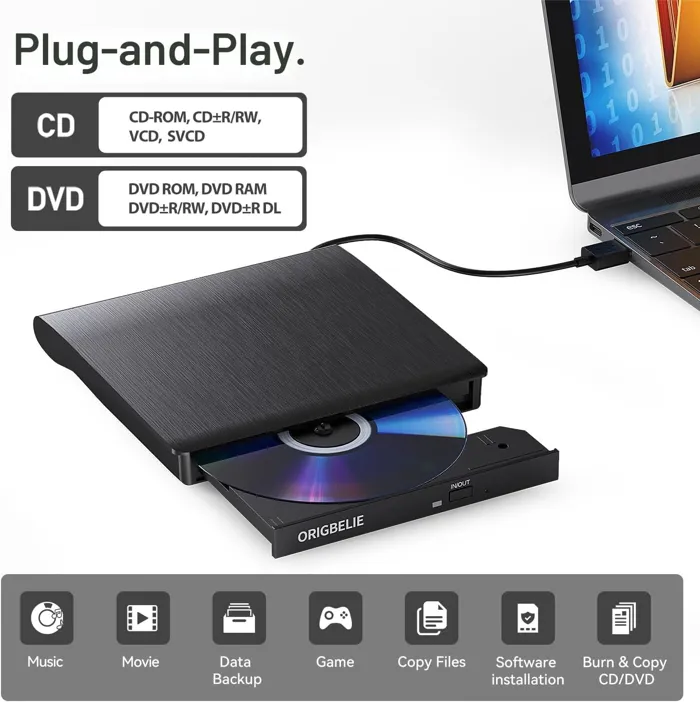 Εξωτερικό ΟΕΜ DVD-RW USB 3.0 External 1YW | axd.gr Εξωτερικό ΟΕΜ DVD-RW USB 3.0 External 1YW | axd.gr