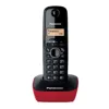 Panasonic KX-TG1611GRR Red Dect Ασύρματο Τηλέφωνο | axd.gr