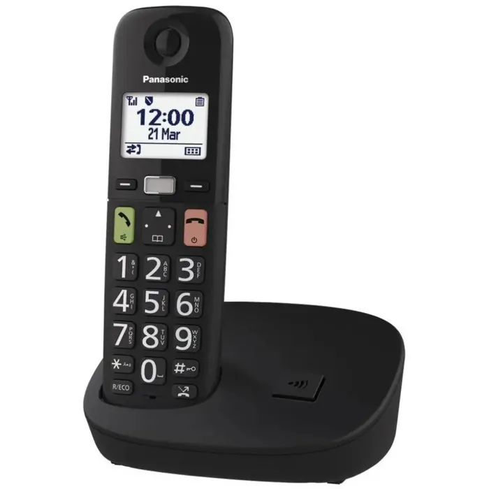 Panasonic KX-TGU110EXB Μαύρο Dect Ασύρματο Τηλέφωνο | axd.gr Panasonic KX-TGU110EXB Μαύρο Dect Ασύρματο Τηλέφωνο | axd.gr