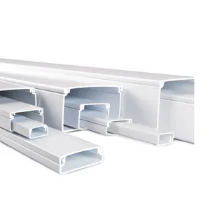 PLASTIC ENCLOSURE 25x25 ΠΛΑΣΤΙΚΟ ΚΑΝΑΛΙ ΛΕΥΚΟ KASSINAKI