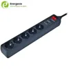 Πολύπριζο 5Θ Schuko 3m Προστασίας με διακόπτη Energenie SPG5C10 | axd.gr