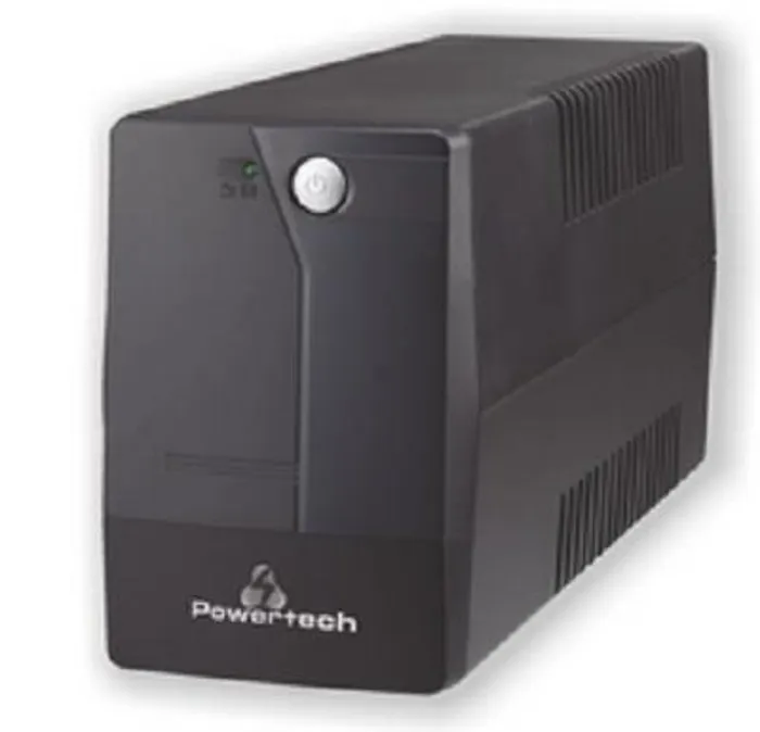 Powertech UPS 850VA Line Interactive 2xSchuko | axd.gr
