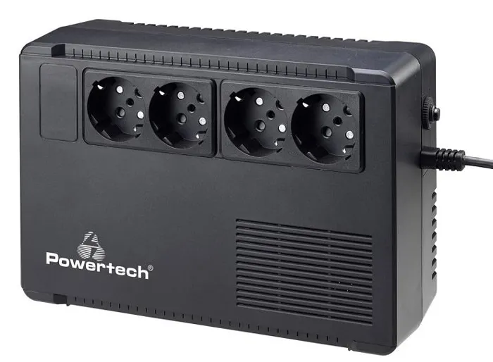 Powertech UPS 950VA/570W Line Interactive 4xSchuko PT-950C | axd.gr Powertech UPS 950VA/570W Line Interactive 4xSchuko PT-950C | axd.gr