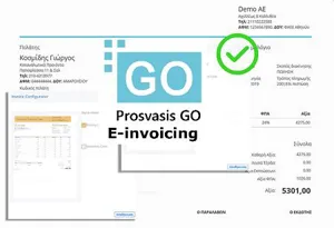 EnterSoftOne Prosvasis Go e-Invoincing Πάροχος Ηλεκ.Τιμολόγησης Ετήσιο
