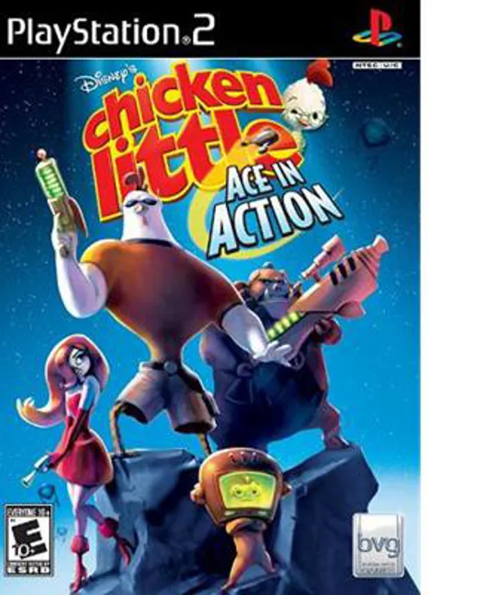 PS2-GAME : CHICKEN LITTLE (ACE IN ACTION) | axd.gr