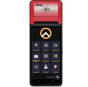 RBS PDA POS 6" 8C 3/32GB 4G 2D +Label Printer Andr14 2YW