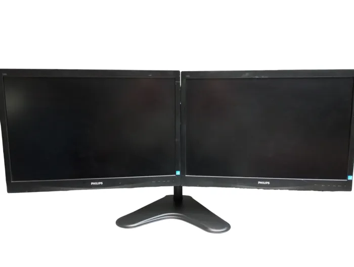 Σύστημα Οθονών Philips 24" 240S4QY με μεταλλική βάση και θήκη για mini PC #RFB | axd.gr