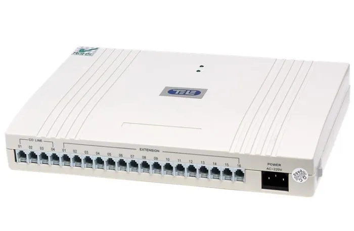 Τηλεφωνικό Κέντρο Tele TC416 PSTN 4 external/16 internal PABX OpenBox Demo #RFB | axd.gr