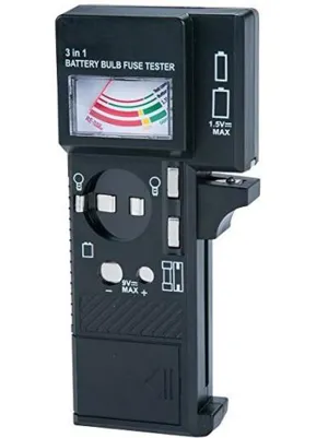 Εργαλείο Tester για Μπαταρίες Λάμπες και Ασφάλειες HQ BAT-TESTER 4