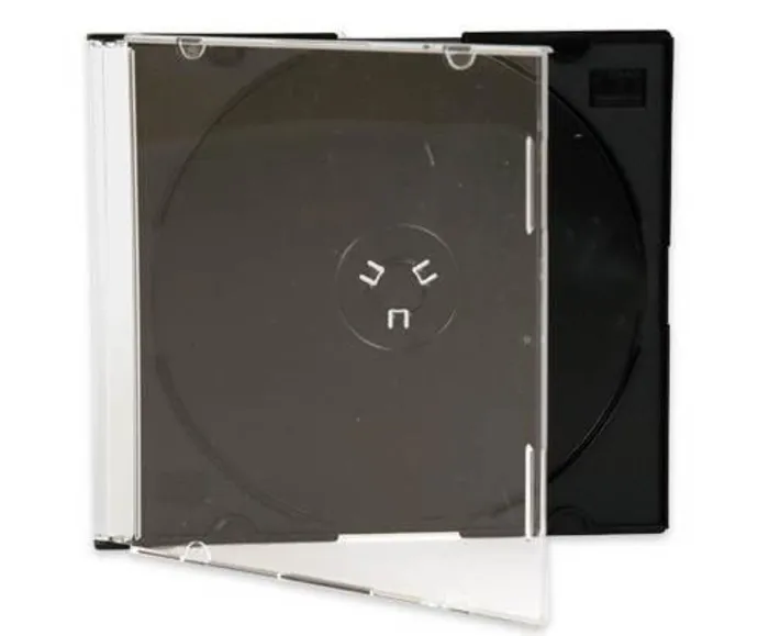 Θήκη CD-DVD ROM Σκληρό ΠΛΑΣΤΙΚΟ SINGLE Slim Άδεια Θήκη | axd.gr