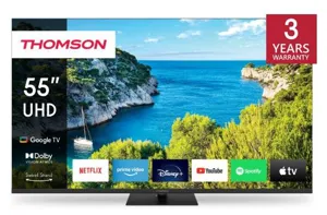 Thomson 55'' TV 4K UHD DLED HDR10 Google