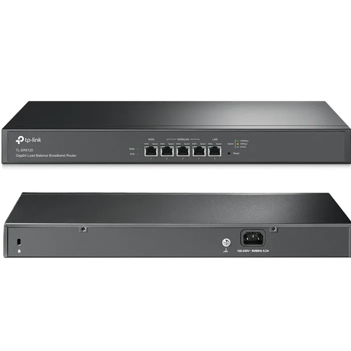 TP-LINK TL-ER5120 5Port MultiWAN Gigabit Load Balance Router #RFB | axd.gr TP-LINK TL-ER5120 5Port MultiWAN Gigabit Load Balance Router #RFB | axd.gr