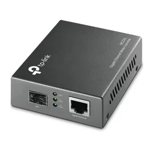 TP-LINK TRANSCEIVER FIBER TO 10/100/1000BASE TX CONVERTER MC220L