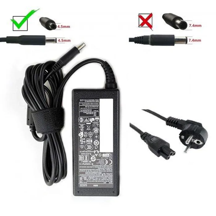 Τροφοδοτικό 65W NB DELL 19.5V/3.34A 4.5x3.0mm Latitude 3490 3500 | axd.gr