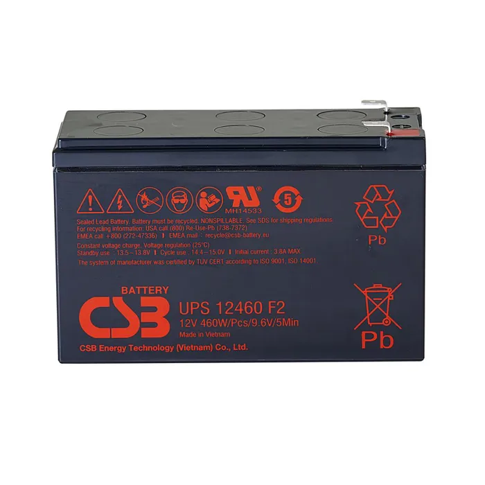Μπαταρία 12V-8.5Ah για UPS CSB Battery 12460 151x65x94mm 76W | axd.gr