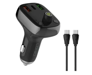 LNDIO FM Transmitter & φορτιστής 36W USB/Type-C C704Q
