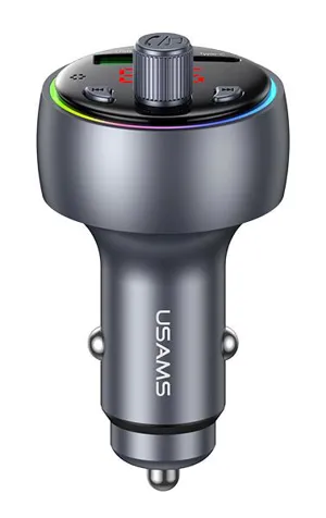 USAMS FM Transmitter & φορτιστής 30W USB/Type-C CC328 2YW
